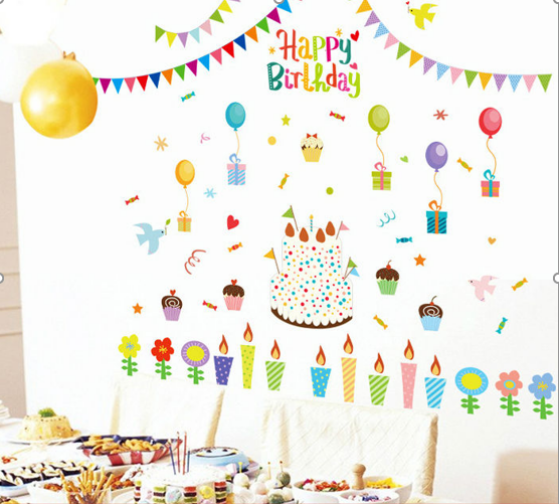 birthday sticker