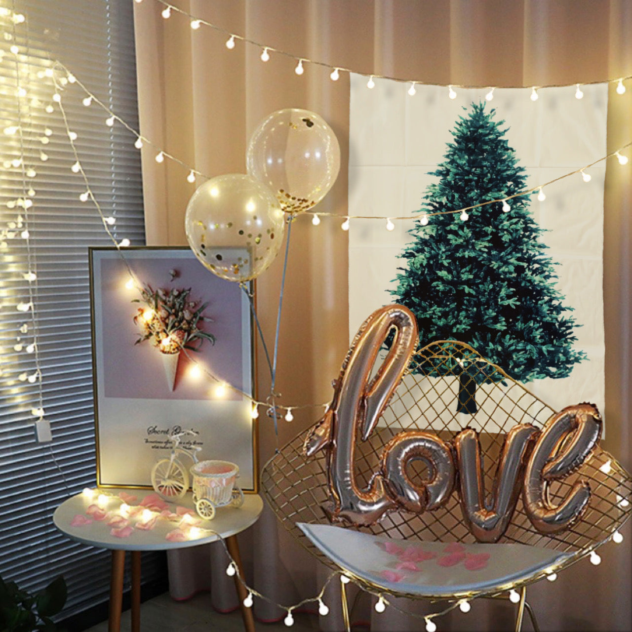 X'mas tapestry light