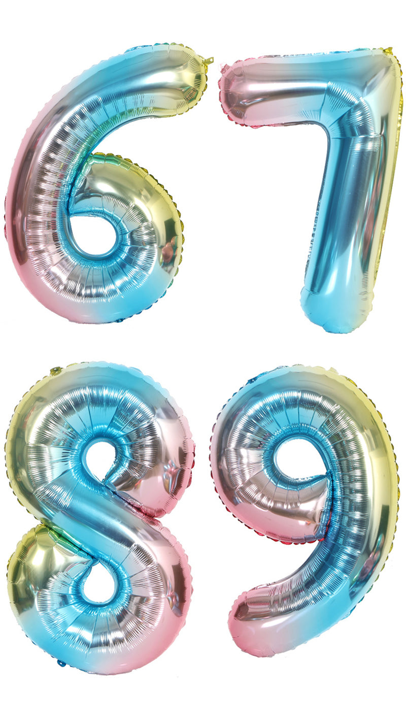 32inch number balloon